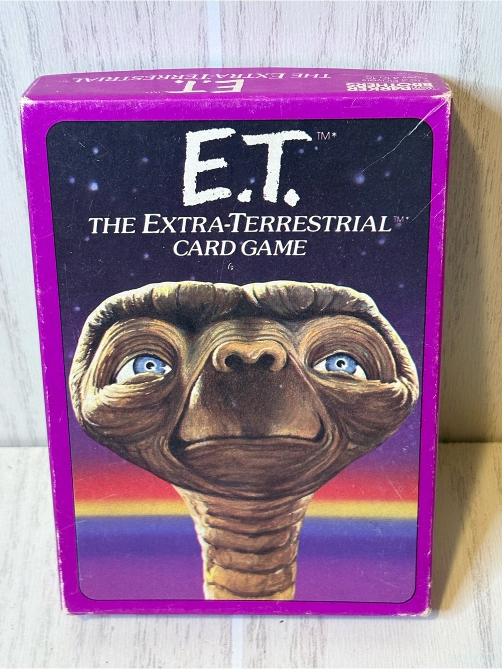 Vintage E.T. Card Game 1982 Complete